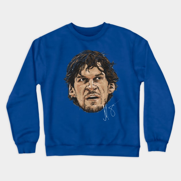 Boban Marjanovic Dallas Portrait Crewneck Sweatshirt by Buya_Hamkac